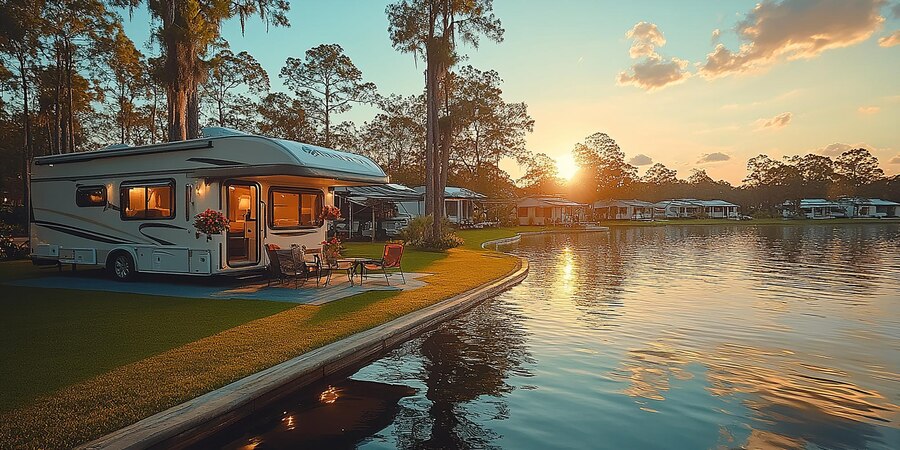 Camping Near Me Top Best Campgrounds in the US for 2024 10 RV Parks and Campgrounds Ocean Grove RV Resort, St. Augustine, Florida Resort style Camping