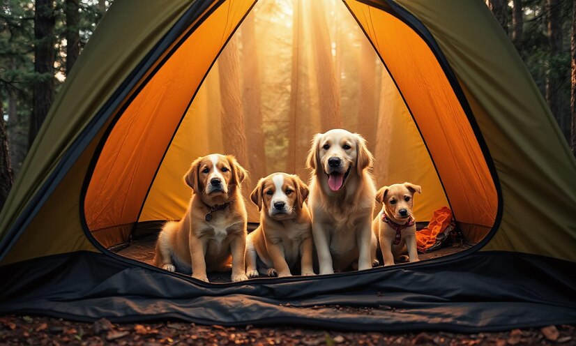 The Ultimate Guide to Camping Tents and Gear for Dogs 2024