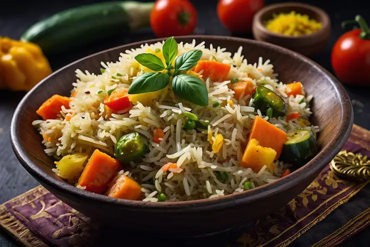 How to Cook Best Vegetarian Secret Indian Recipes 2024 9 Vegetable Pulao