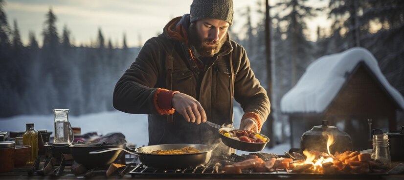 How to Unlock Secret to Hiking and Winter Camping 2025 7 winter camping cooking02
