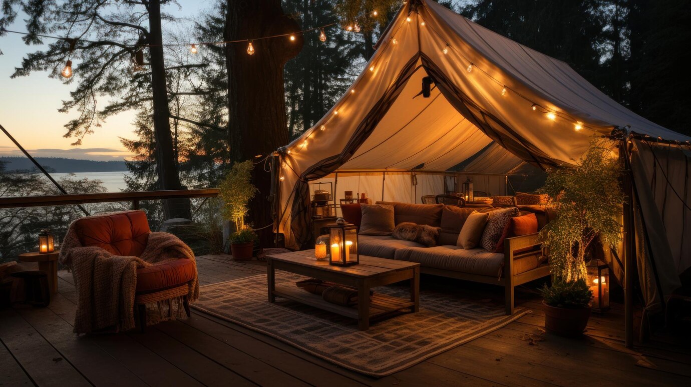 Glamping vs Camping