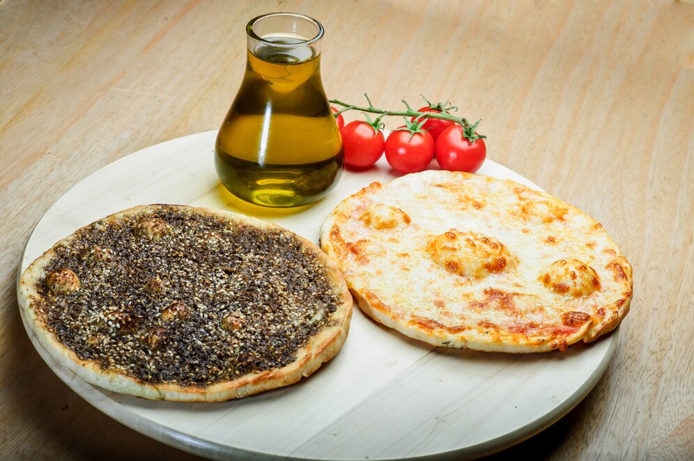 10 Best Palestinian Food Recipes with Ingredients in 2025 11 Za’atar Manakish (Herbed Flatbread)